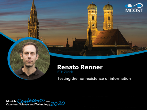 Renato Renner - Quantum Information Theory