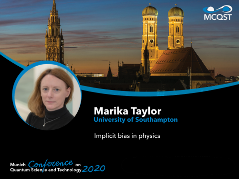 Marika Taylor - Implicit bias in physics