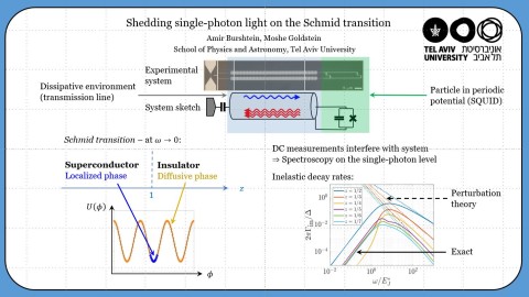 Shedding single-photon light on the Schmid transition