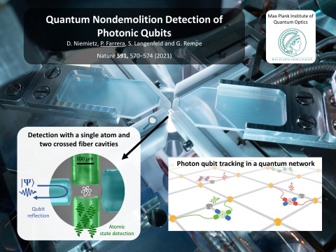 Quantum nondemolition detection of photonic qubits