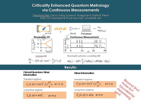 Criticality Enhanced Quantum Metrology via Continuous Measurements
