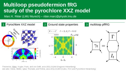 Multiloop pseudofermion fRG study of the pyrochlore XXZ model