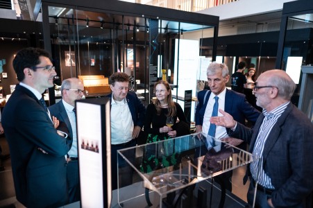 Photos from the opening event of the Light & Matter exhibition