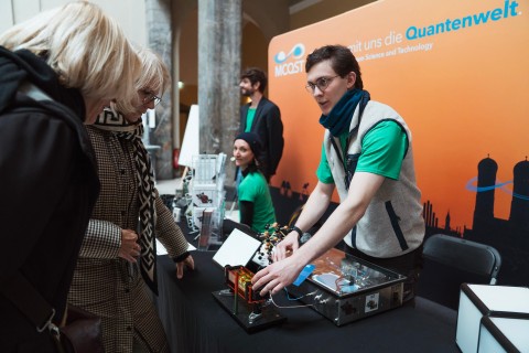 Quantum sensing at the MCQST booth