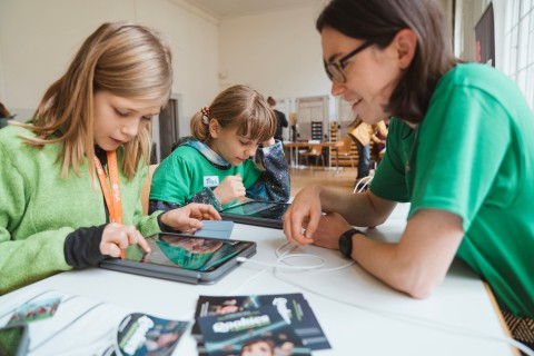 Qookies game in the Speilwiese