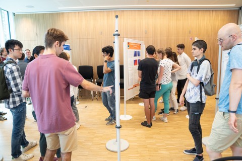 Poster session at the closing symposium