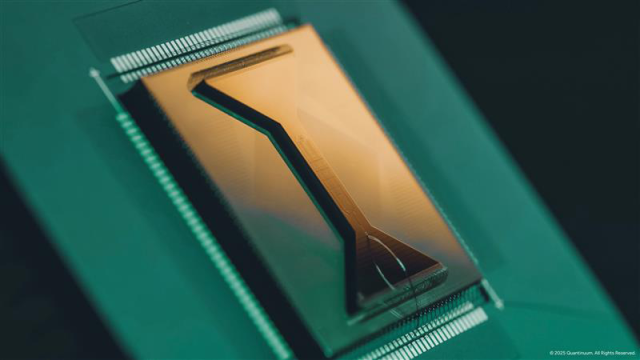 Quantinuum System Model H2 Chip.
